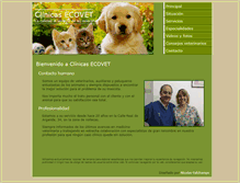 Tablet Screenshot of clinicasecovet.com